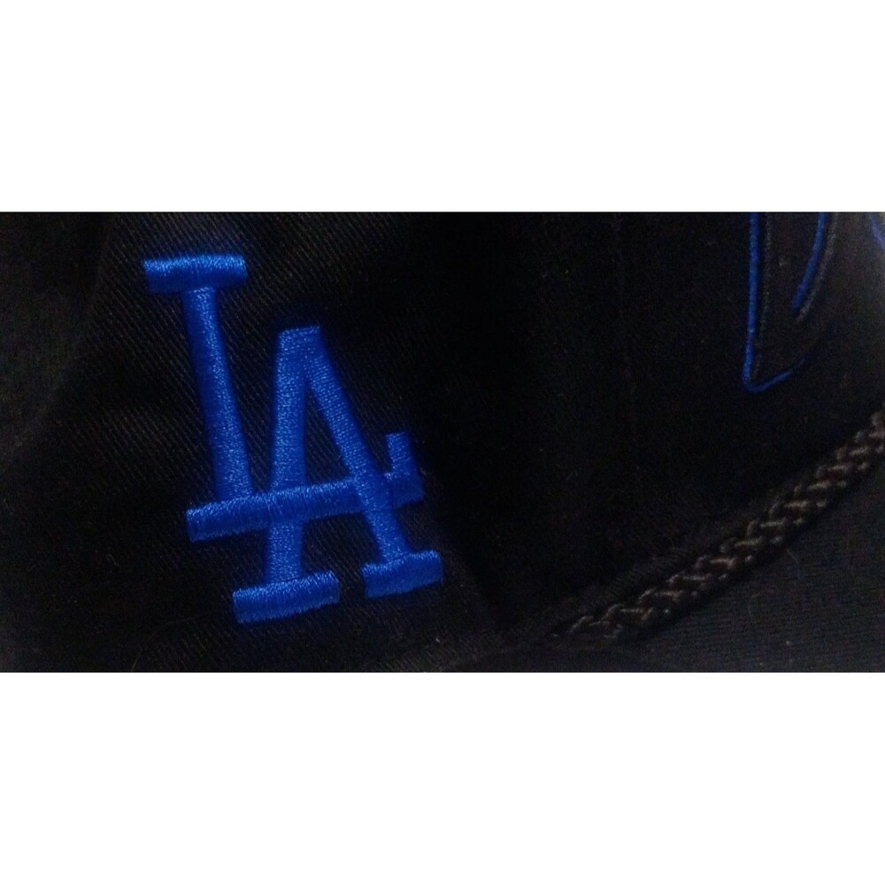 '47 BRAND MLB LOS ANGELES DODGERS SCRIPT EMBROIDERED ROPE SNAPBACK TRUCKER HAT - Picture 4 of 6